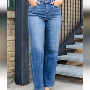 Mica High Rise Wide Leg Jean - 27
